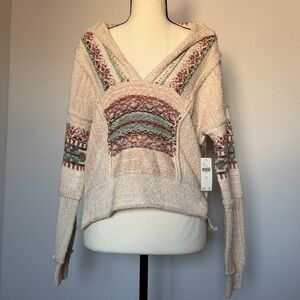 Pilcro Boho V Neck Sweater Size XS
